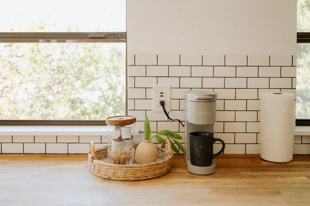 airbnb coffee station