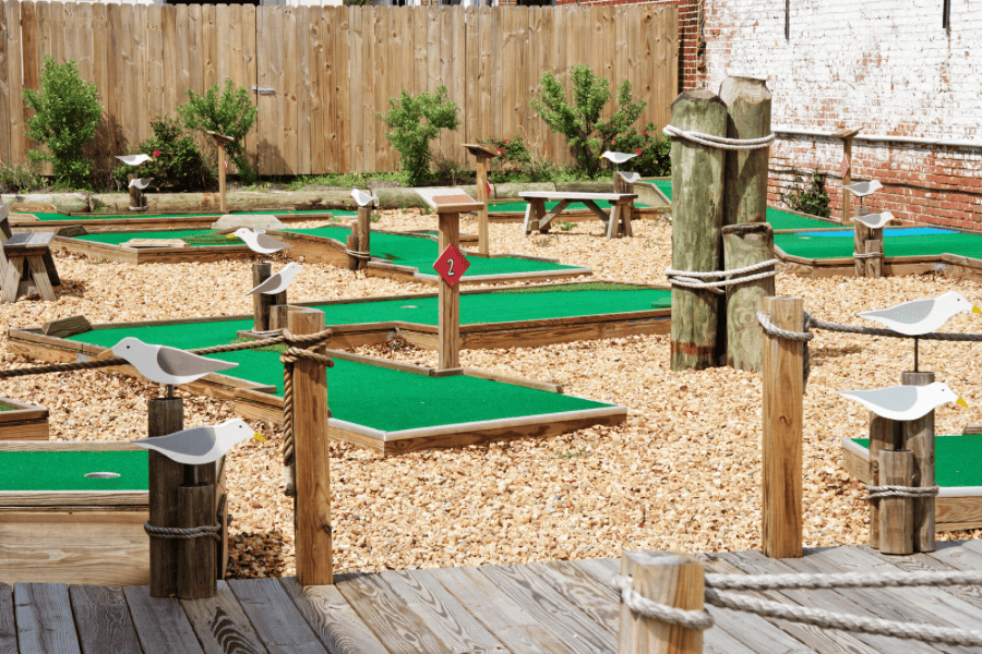 backyard mini golf