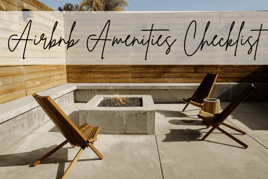 Airbnb Amenities Checklist